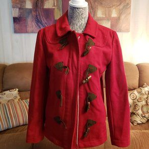 Red Gap toggle peacoat